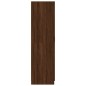 vidaXL Kleiderschrank Braun Eichen-Optik 80x52x180 cm Holzwerkstoff vidaXL Kleiderschrank Braun Eichen-Optik 80x52x180 cm Holzwerkstoff