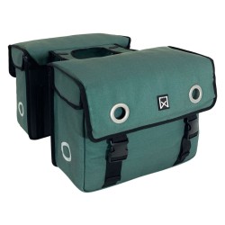 Willex Fahrradtaschen 40 L Canvas Grün 