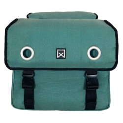 Willex Fahrradtaschen 40 L Canvas Grün 