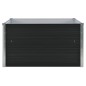 vidaXL Hochbeet 100×100×45 cm Verzinkter Stahl Anthrazit vidaXL Hochbeet 100×100×45 cm Verzinkter Stahl Anthrazit