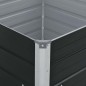 vidaXL Hochbeet 100×100×45 cm Verzinkter Stahl Anthrazit vidaXL Hochbeet 100×100×45 cm Verzinkter Stahl Anthrazit