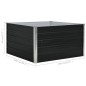 vidaXL Hochbeet 100×100×45 cm Verzinkter Stahl Anthrazit vidaXL Hochbeet 100×100×45 cm Verzinkter Stahl Anthrazit