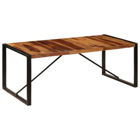 vidaXL Esstisch 200 x 100 x 75 cm Massivholz