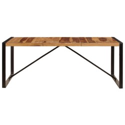 vidaXL Esstisch 200 x 100 x 75 cm Massivholz