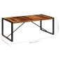 vidaXL Esstisch 200 x 100 x 75 cm Massivholz vidaXL Esstisch 200 x 100 x 75 cm Massivholz