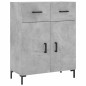 vidaXL Highboard Betongrau 69,5x34x180 cm Holzwerkstoff vidaXL Highboard Betongrau 69,5x34x180 cm Holzwerkstoff