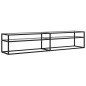 vidaXL TV-Schrank Transparent 200x40x40,5 cm Hartglas vidaXL TV-Schrank Transparent 200x40x40,5 cm Hartglas