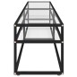 vidaXL TV-Schrank Transparent 200x40x40,5 cm Hartglas vidaXL TV-Schrank Transparent 200x40x40,5 cm Hartglas