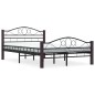 vidaXL Bettgestell Schwarz Metall 140×200 cm vidaXL Bettgestell Schwarz Metall 140×200 cm