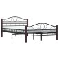 vidaXL Bettgestell Schwarz Metall 140×200 cm vidaXL Bettgestell Schwarz Metall 140×200 cm