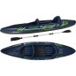 XQ Max Kajak Cruiser X3 342x76x32 cm Blau und Grün XQ Max Kajak Cruiser X3 342x76x32 cm Blau und Grün