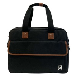 Willex Fahrradtasche 19 L Schwarz und Braun