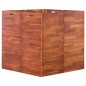 vidaXL Garten-Hochbeet Akazienholz 100x100x100 cm