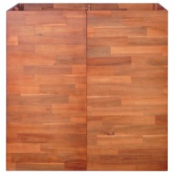 vidaXL Garten-Hochbeet Akazienholz 100x100x100 cm