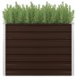 vidaXL Garten-Hochbeet Braun 100 x 40 x 77 cm Verzinkter Stahl vidaXL Garten-Hochbeet Braun 100 x 40 x 77 cm Verzinkter Stahl