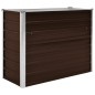 vidaXL Garten-Hochbeet Braun 100 x 40 x 77 cm Verzinkter Stahl vidaXL Garten-Hochbeet Braun 100 x 40 x 77 cm Verzinkter Stahl