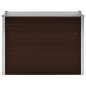 vidaXL Garten-Hochbeet Braun 100 x 40 x 77 cm Verzinkter Stahl vidaXL Garten-Hochbeet Braun 100 x 40 x 77 cm Verzinkter Stahl
