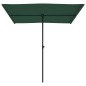 vidaXL Sonnenschirm mit Aluminium-Mast 2x1,5 m Grün vidaXL Sonnenschirm mit Aluminium-Mast 2x1,5 m Grün