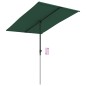 vidaXL Sonnenschirm mit Aluminium-Mast 2x1,5 m Grün vidaXL Sonnenschirm mit Aluminium-Mast 2x1,5 m Grün