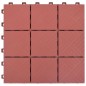 vidaXL Terrassenfliesen 10 Stk. Rot 30 x 30 cm Kunststoff vidaXL Terrassenfliesen 10 Stk. Rot 30 x 30 cm Kunststoff