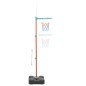 vidaXL Tragbares Basketball Spiel-Set Verstellbar 109-141 cm vidaXL Tragbares Basketball Spiel-Set Verstellbar 109-141 cm