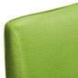 vidaXL Stretch-Stuhlhussen Gerade 4 Stk. Grün vidaXL Stretch-Stuhlhussen Gerade 4 Stk. Grün