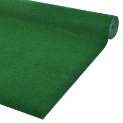 vidaXL Kunstrasen mit Noppen PP 20 x 1,33 m Grün
