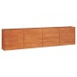 vidaXL Hochbeet Rostig 320x40x77 cm Cortenstahl vidaXL Hochbeet Rostig 320x40x77 cm Cortenstahl