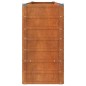 vidaXL Hochbeet Rostig 320x40x77 cm Cortenstahl vidaXL Hochbeet Rostig 320x40x77 cm Cortenstahl