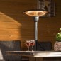 Sunred Tischheizstrahler Barcelona 1500 W Halogen Schwarz Sunred Tischheizstrahler Barcelona 1500 W Halogen Schwarz