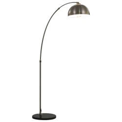 vidaXL Bogenlampe 60 W Silbern E27 170 cm