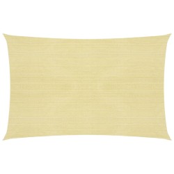 vidaXL Sonnensegel 160 g/m² Beige 3x4 m HDPE  