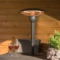 Sunred Tischheizstrahler Barcelona 1500 W Halogen Schwarz Sunred Tischheizstrahler Barcelona 1500 W Halogen Schwarz