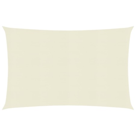 vidaXL Sonnensegel 160 g/m² Creme 3x5 m HDPE 