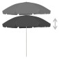 vidaXL Strandschirm Anthrazit 300 cm vidaXL Strandschirm Anthrazit 300 cm