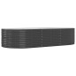 vidaXL Hochbeet Anthrazit 291x140x68 cm Pulverbeschichteter Stahl vidaXL Hochbeet Anthrazit 291x140x68 cm Pulverbeschichteter Stahl