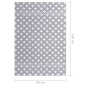 vidaXL Teppich Bedruckt Mehrfarbig 80x150 cm Stoff vidaXL Teppich Bedruckt Mehrfarbig 80x150 cm Stoff