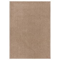 vidaXL Teppich Kurzflor 120x170 cm Braun