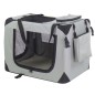 @Pet Haustier-Transporttasche Nylon 70 x 52 x 50 cm Grau 11072 @Pet Haustier-Transporttasche Nylon 70 x 52 x 50 cm Grau 11072