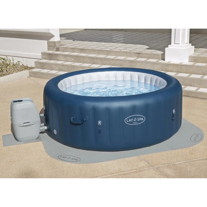 Lay-Z-Spa Pool-Bodenschutzfliesen 10 Stk. Grau 216x216 cm Lay-Z-Spa Pool-Bodenschutzfliesen 10 Stk. Grau 216x216 cm
