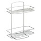 Metaltex Duschregal mit 2 Etagen Onda Silbern Metaltex Duschregal mit 2 Etagen Onda Silbern