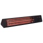 Sunred Wandheizstrahler Royal Diamond Rotgold-Karbon 2500W Schwarz Sunred Wandheizstrahler Royal Diamond Rotgold-Karbon 2500W Schwarz