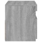 vidaXL TV-Schrank mit LED-Leuchten Grau Sonoma 60x35x40 cm vidaXL TV-Schrank mit LED-Leuchten Grau Sonoma 60x35x40 cm