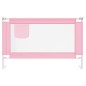 vidaXL Kleinkind-Bettschutzgitter Rosa 120x25 cm Stoff vidaXL Kleinkind-Bettschutzgitter Rosa 120x25 cm Stoff