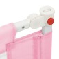 vidaXL Kleinkind-Bettschutzgitter Rosa 120x25 cm Stoff vidaXL Kleinkind-Bettschutzgitter Rosa 120x25 cm Stoff