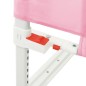 vidaXL Kleinkind-Bettschutzgitter Rosa 120x25 cm Stoff vidaXL Kleinkind-Bettschutzgitter Rosa 120x25 cm Stoff