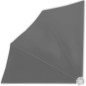 vidaXL Faltbarer Balkonfächer Grau 140×140 cm vidaXL Faltbarer Balkonfächer Grau 140×140 cm