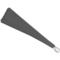 vidaXL Faltbarer Balkonfächer Grau 140×140 cm vidaXL Faltbarer Balkonfächer Grau 140×140 cm