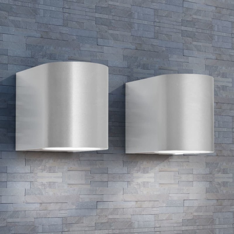 vidaXL Außenwandlampe 2 Stk vidaXL Außenwandlampe 2 Stk