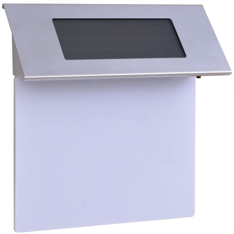 vidaXL LED-Hausnummernleuchte Solar Edelstahl vidaXL LED-Hausnummernleuchte Solar Edelstahl